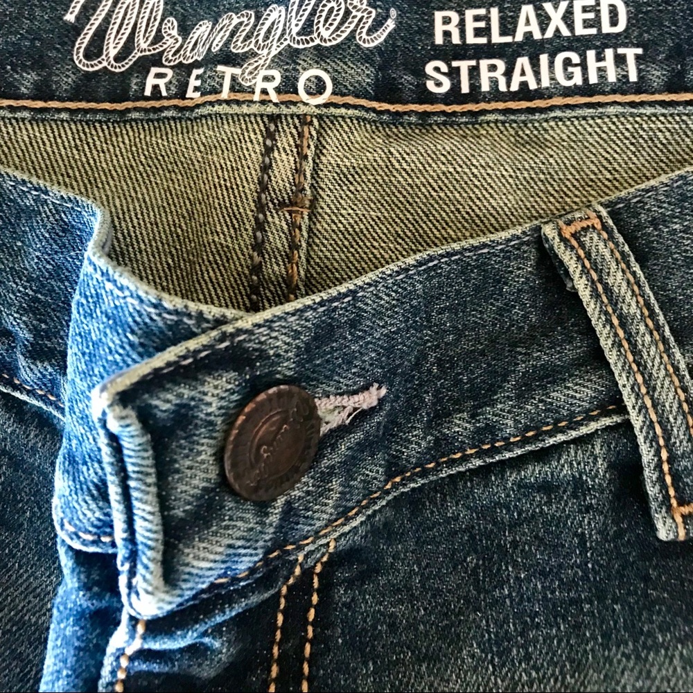 Men’s Wrangler Relaxed Retro Fit Jeans